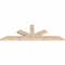 Ekena Millwork Saratoga Smooth Timber Gable Bracket, Douglas Fir, 84"W x 28"H x 3 1/2"D x 5 1/2"F, 8/12 Pitch GBW084X28X0406SAR00SDF - alternate 5